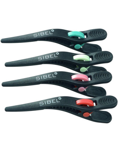 Hiuspinnikset hampailla, S, 10 cm, 4 kpl