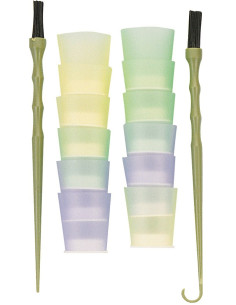 Hiusvärisarja (2 sivellintä...