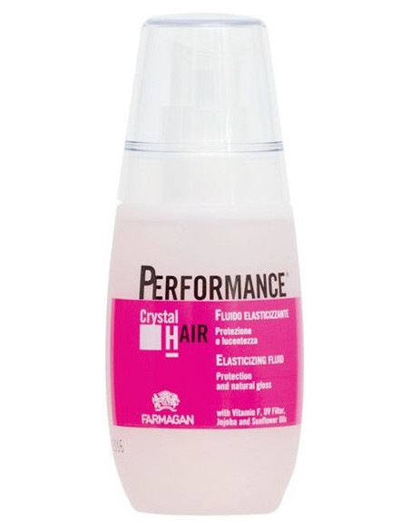 PERFORMANCE CRYSTAL HAIR -hiusneste muotoiluun, suojaan ja kiiltoon 100ml