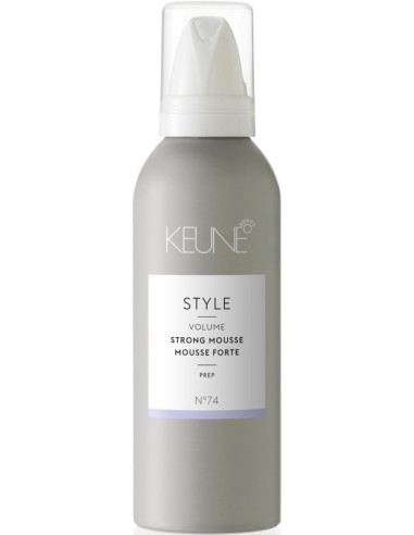 Keune Style Strong Mousse - stipras fiksācijas putas matu apjomam 500ml