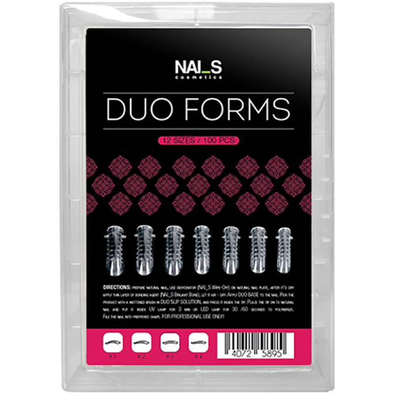 DUO Top Forms kynsien muotoilukärjet,...