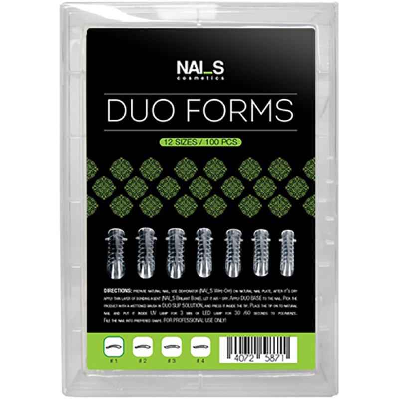 DUO Top Forms kynsien muotoilukärjet,...