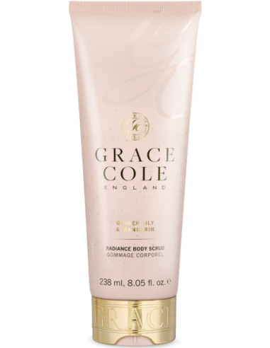 GRACE COLE Skrubis ķermenim (Ingvera lilija/Mandarīns) 238ml