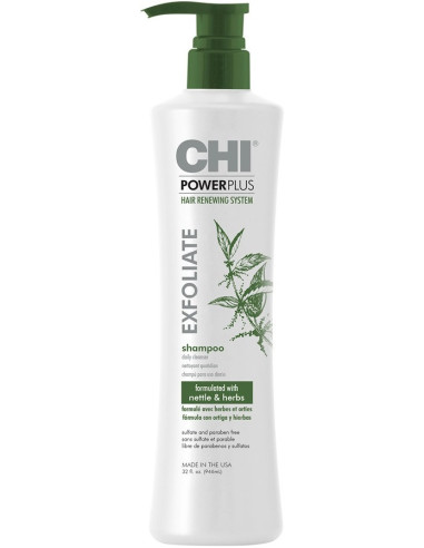 CHI POWER PLUS kuoriva shampoo 946ml