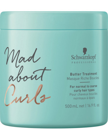 Mad About Curls sviesta maska sprogainiem matiem 500ml