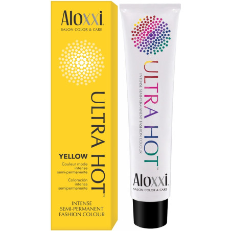 ALOXXI ULTRA HOT - KELTAINEN - Intensiivisesti sävyttävä hiusväri, 125 g.