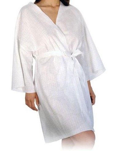 Kimono, kuitukangasta, valkoinen,...