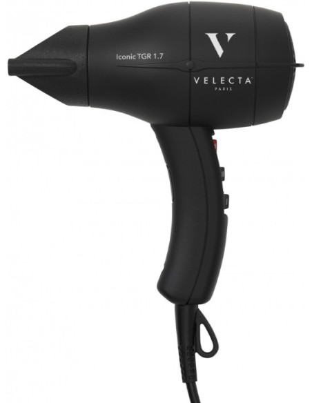Hiustenkuivaaja Velecta ICONIC, TGR 1.7, kompakti, 1740W, musta