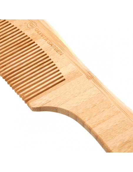 OLIVIA GARDEN Bamboo Touch -kampa, verenkiertoa parantava, bambu, nro 2
