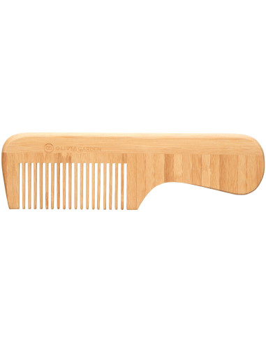 OLIVIA Bamboo Touch Comb, blood circulation improving, bamboo, No. 3