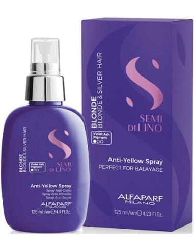 Semi Di Lino BLONDE Anti-Yellow sprejs blondiem un sirmiem matiem 125ml