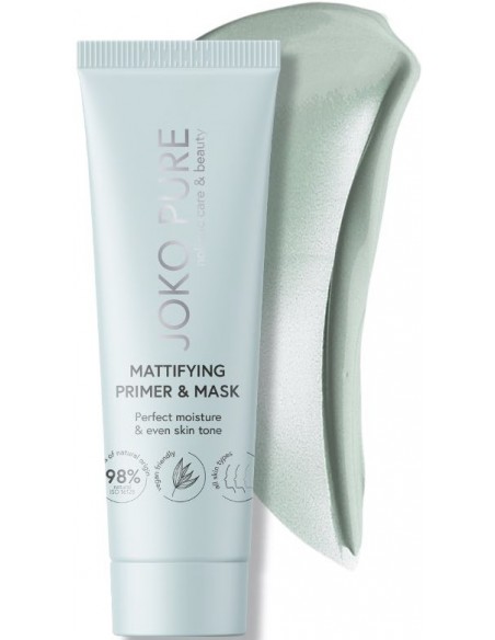 JOKO PURE mattapintainen pohjustusnaamio, aloe vera -uutetta/teepuuöljyä