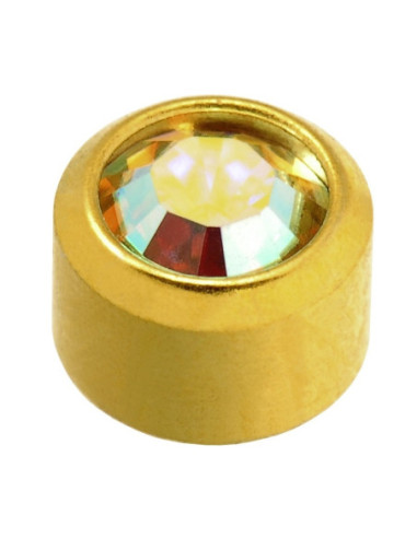 24 karaatin Z-strassikorvakorut,...