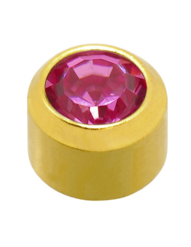 24 karaatin Z October -korvakorut,...