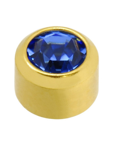 24 karaatin Z September -korvakorut,...