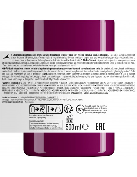 Curl Expression kosteuttava shampoo 500ml