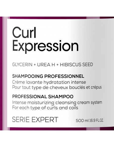 Curl Expression kosteuttava shampoo 500ml