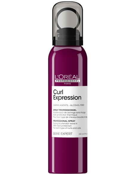 Curl Expression -tuote hiusten nopeampaan kuivumiseen 150ml