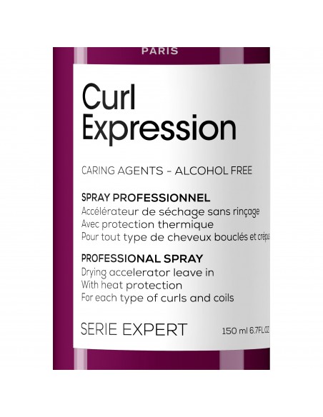Curl Expression -tuote hiusten nopeampaan kuivumiseen 150ml