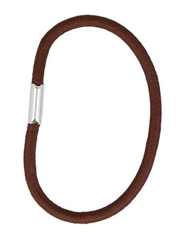 Elastiset hiusnauhat, ruskeat, 8 kpl