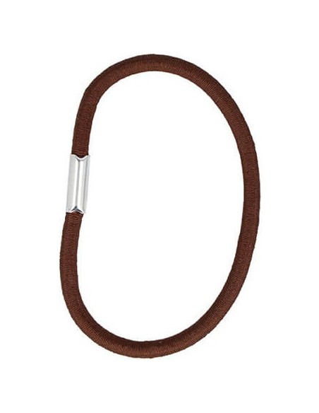 Elastiset hiusnauhat, ruskeat, 8 kpl