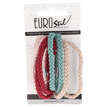 Hiuspannat, punotut, beige, 8 kpl