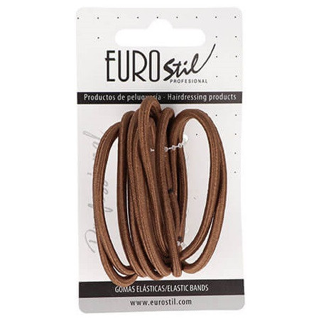 Hiuslenkit, paksut, ruskeat, 10 kpl