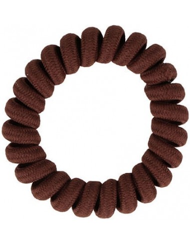 Hiuslenkit, kierretyt, ruskeat, 2 kpl
