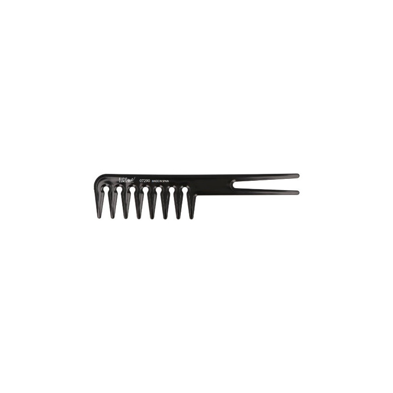 Double comb, detangle / hair bleach, black