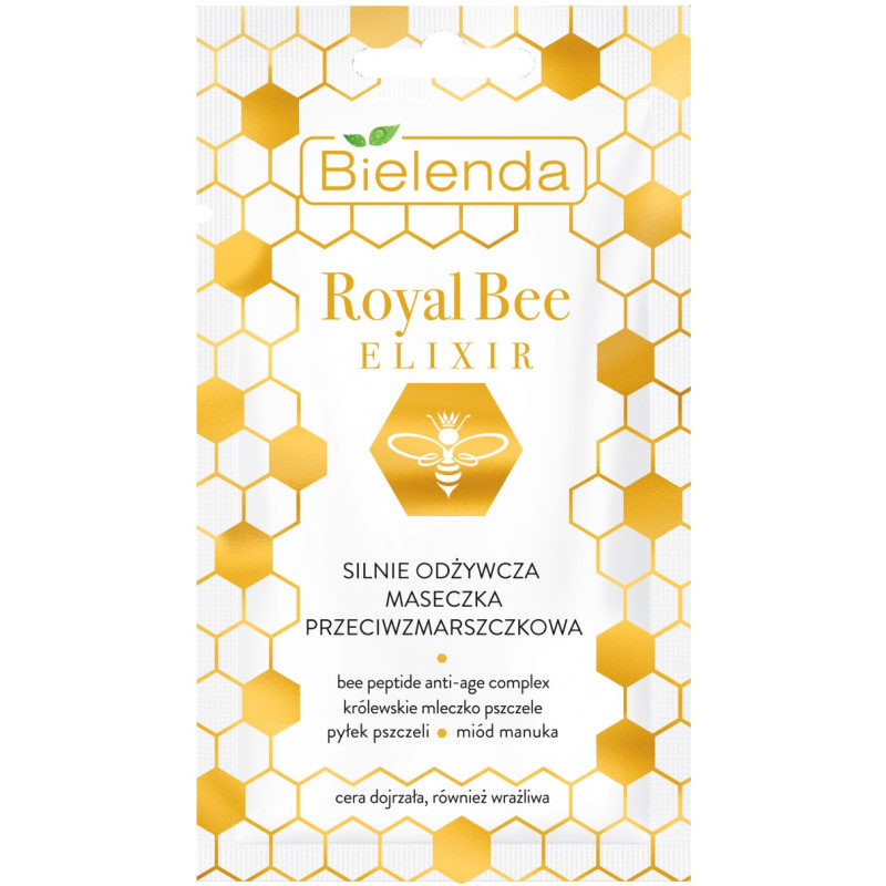 ROYAL BEE ELIXIR Strongly nourishing anti-wrinkle mask 8g