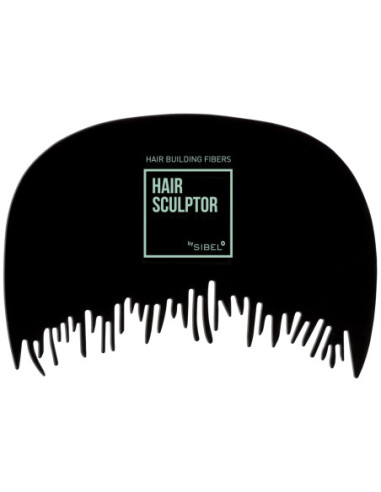 HAIR BUILDING powder application comb - black