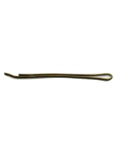 Hiuspinni, sileä, 4 cm, ruskea, 500 g.