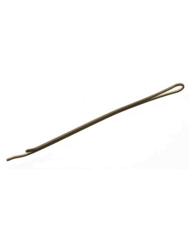 Hiuspinni, sileä, 7 cm, ruskea, 100 kpl