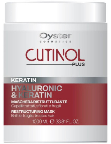 CUTINOL PLUS KERATIN Maska restrukturizējoša, keratīns/hialuronskābe 1000ml