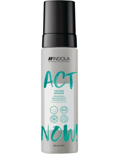 Indola ACT NOW! Non-Aerosol Volume Mousse 200ml