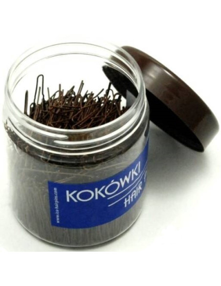 Japanilaiset hiuspinniä, 5 cm, ruskeat, 500 g