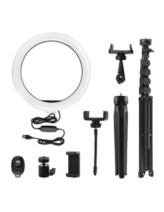 LED-pöytävalaisin, pyöreä,...