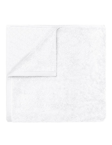 Korkealaatuinen pyyhe, kloorinkestävä, puuvillaa 50x80, erittäin imukykyinen, valkoinen
