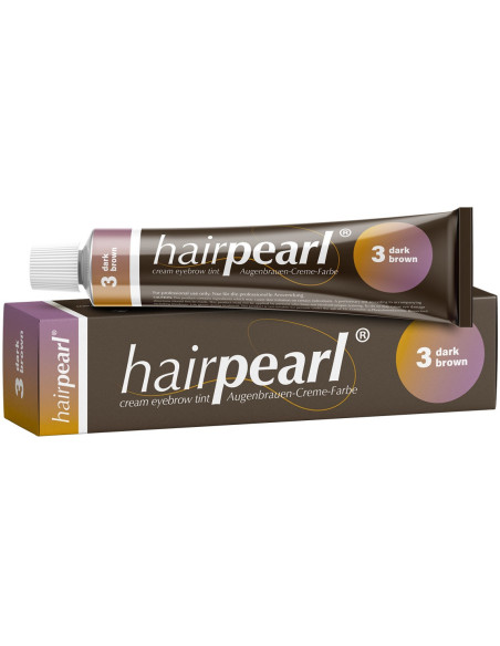 Hairpearl-ripsiväri voidemainen nro 3 tummanruskea
