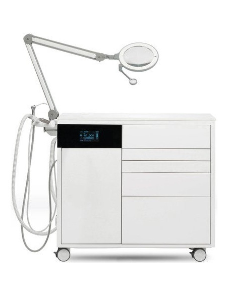 Manikyyri-/pedikyyrilaite/työasema Suihke+Imuri MiniPod Cab Pododent PLUS L + PDV 40 PLUS