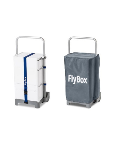 FLYBOX SPRAY -jalkahoitolaite /...