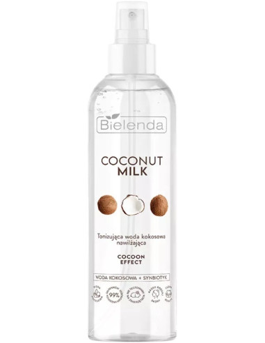 COCONUT MILK Toning coconut water, moisturizing COCOON EFFECT 200ml