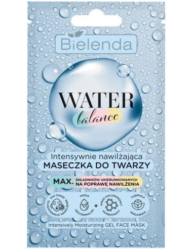 WATER BALANCE Intensīvi mitrinoša sejas maska 7gr