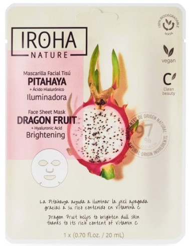 IROHA NATURE Kirkastava kasvonaamio...
