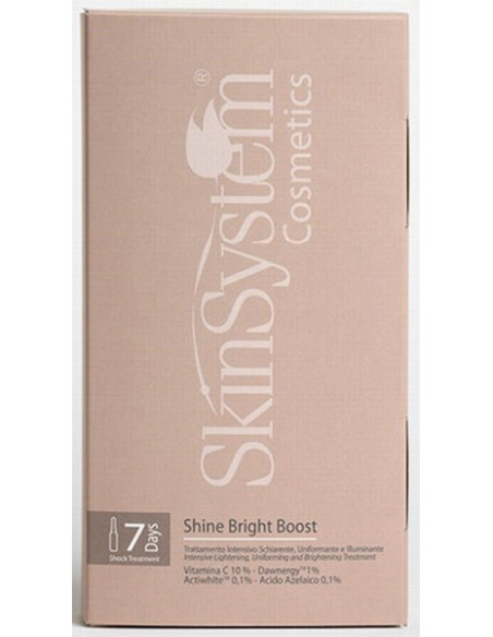 SkinSystem kasvoampullit SHINE BRIGHT BOOST 7x2ml