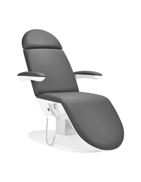 Kosmetologin sohva, jossa 3 moottoria, Cosmo, harmaa
