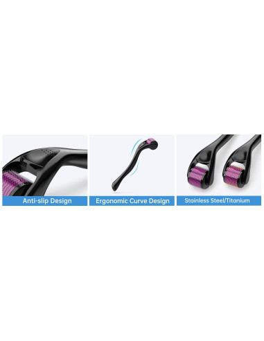 Derma roller 540 mikroneulalaite, 2.0mm