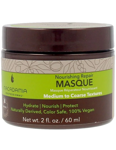 Macadamia Professional -hiusnaamio normaaleille ja kuiville hiuksille — Nourishing Moisture Masque, 60 ml