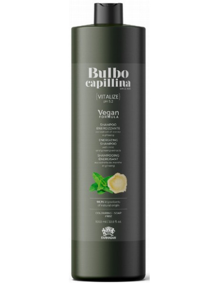 BULBO CAPILLINA VITALIZE Energisoiva shampoo hiustenlähtöä vastaan ​​1000ml