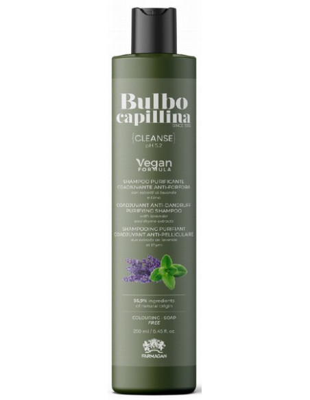 BULBO CAPILLINA CLEANSE Shampoo kuivaa ja rasvaista hilsettä vastaan ​​250ml